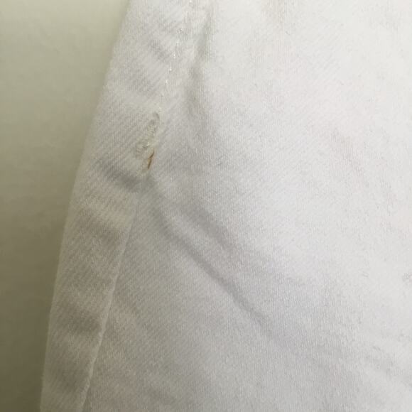 OLD NAVY High Rise Curvy O.G. Straight Jeans white Sz 14 - Picture 8 of 8